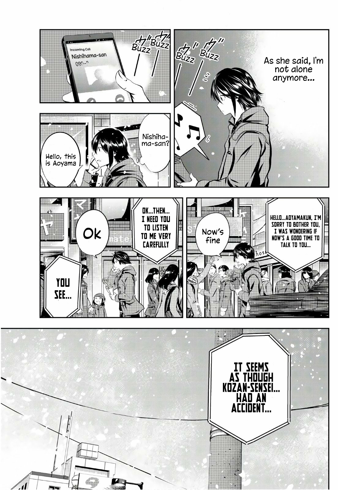 Sen Wa, Boku Wo Egaku - Vol.4 Chapter 24: Snowy Day / Rupture