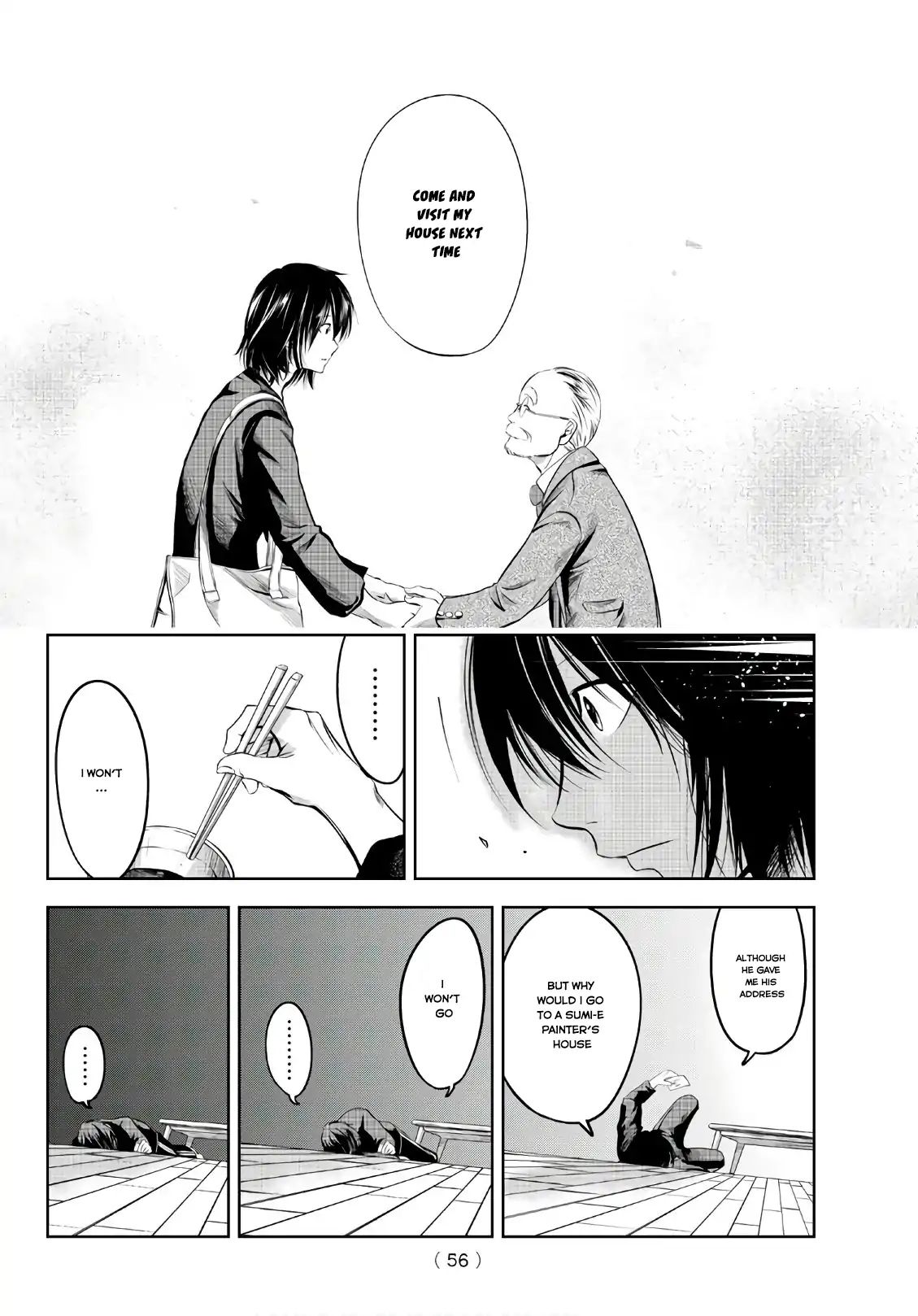 Sen Wa, Boku Wo Egaku - Chapter 1: The Black & White Flowers