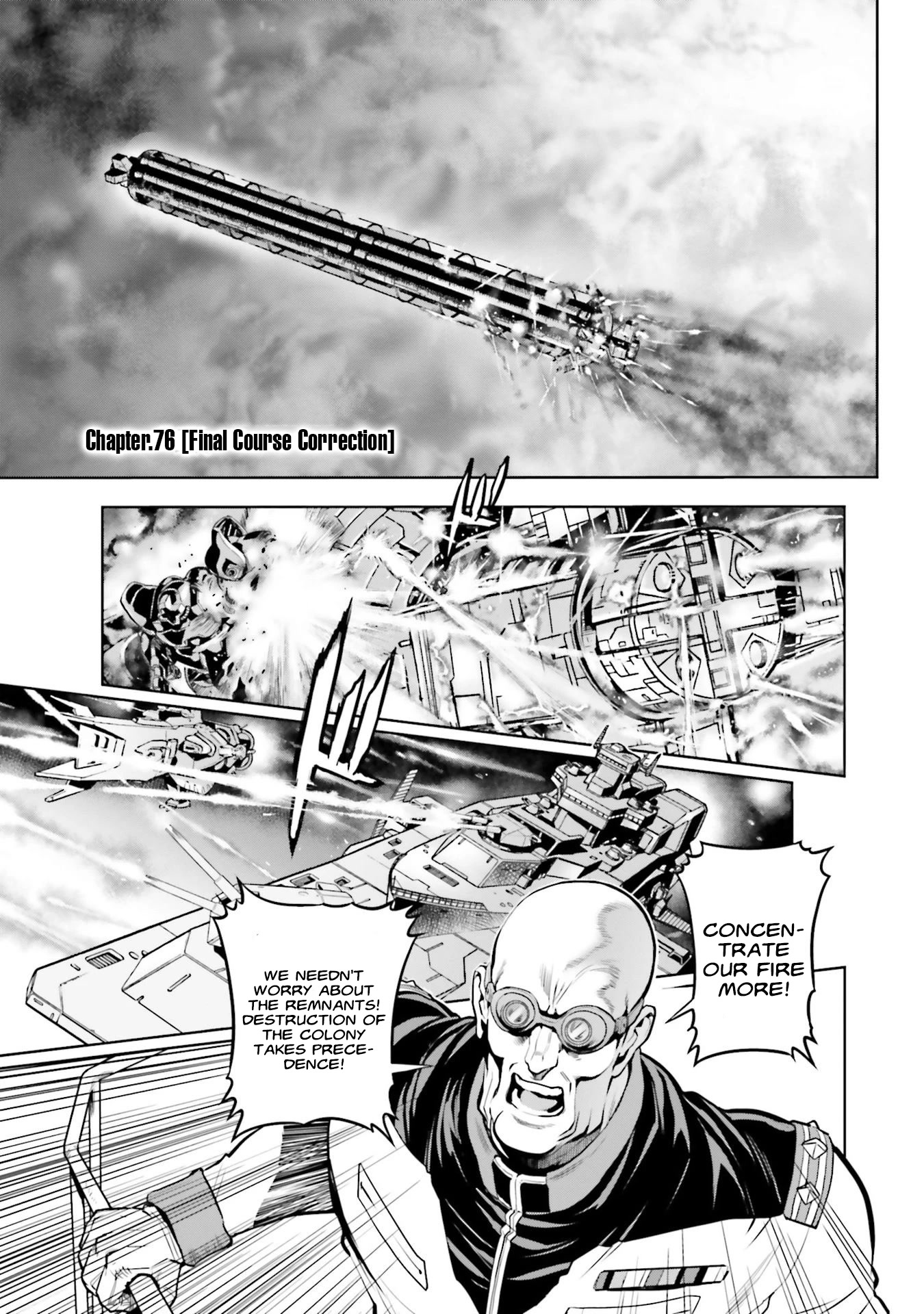 Kidou Senshi Gundam 0083 Rebellion - Chapter 76: Final Course Correction