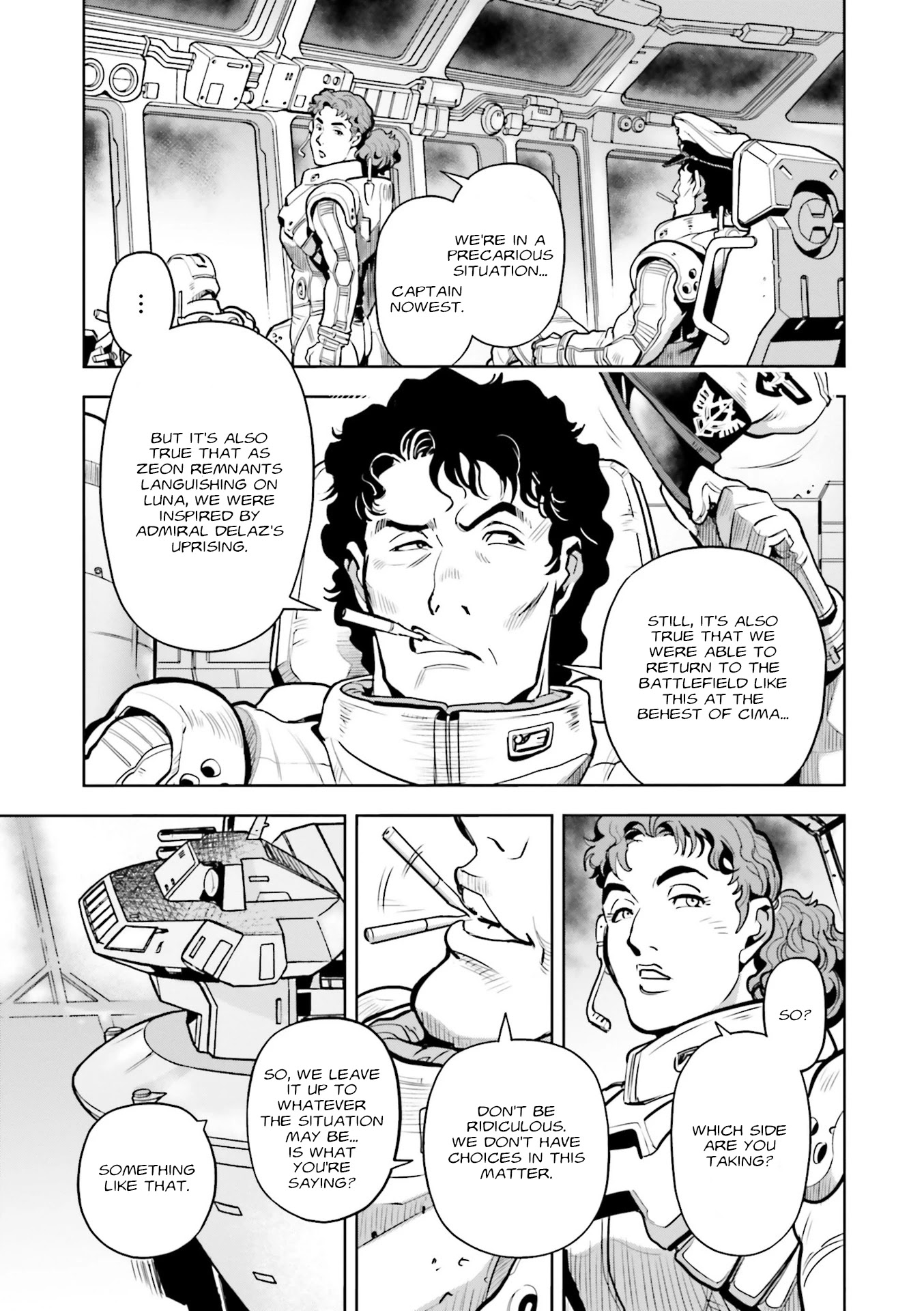 Kidou Senshi Gundam 0083 Rebellion - Chapter 64: A Voice Echoing In The Void