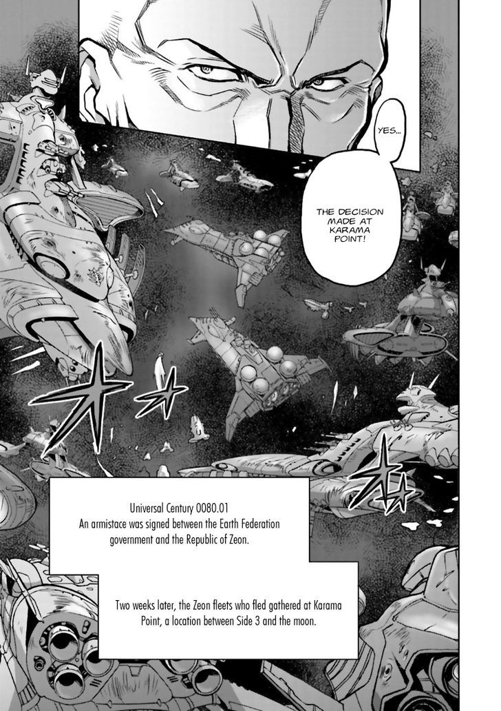 Kidou Senshi Gundam 0083 Rebellion - Vol.1 Chapter 4 : Karama Point