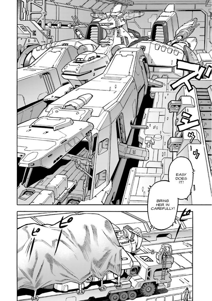 Kidou Senshi Gundam 0083 Rebellion - Vol.1 Chapter 4 : Karama Point