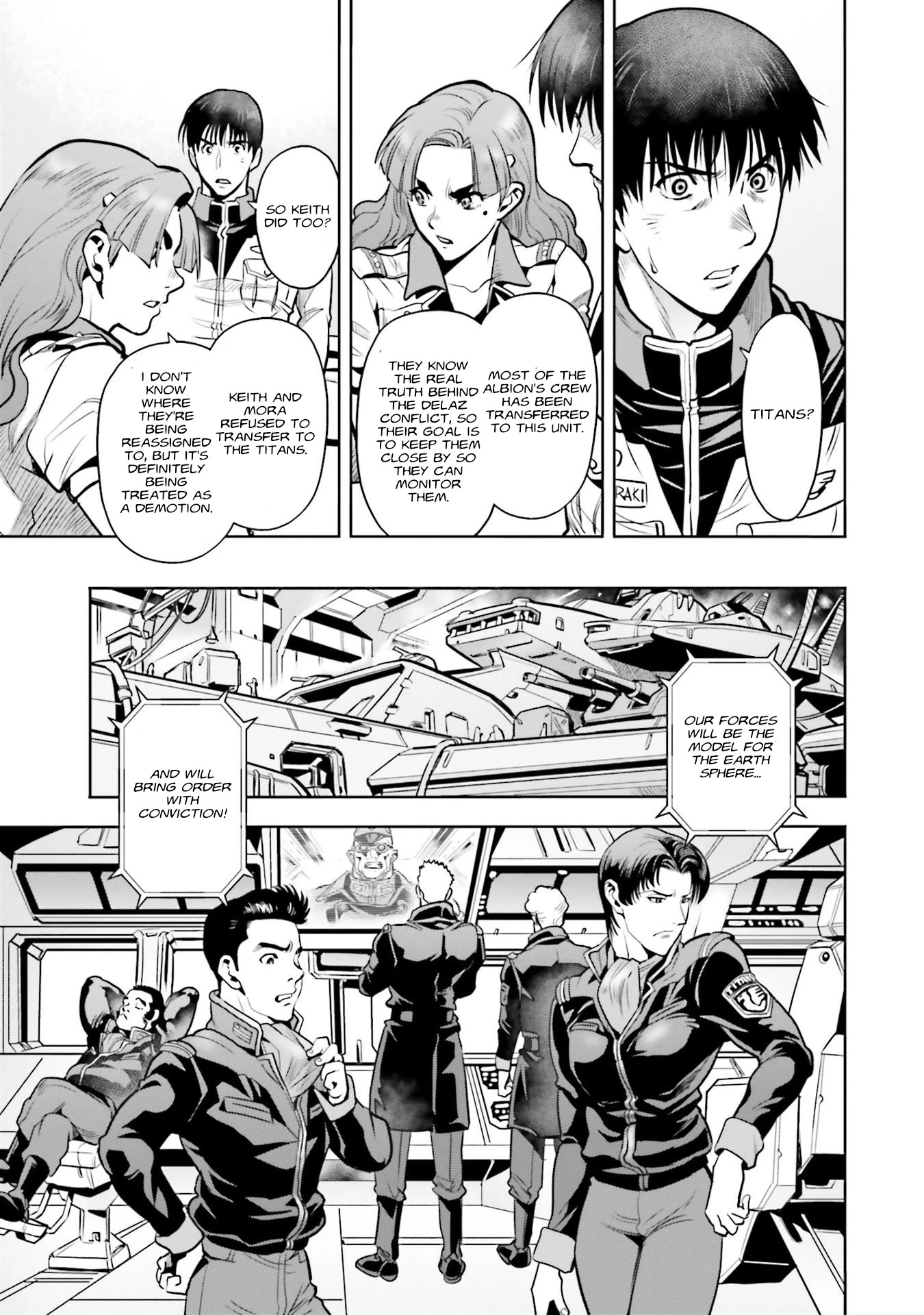 Kidou Senshi Gundam 0083 Rebellion - Chapter 89: Titans