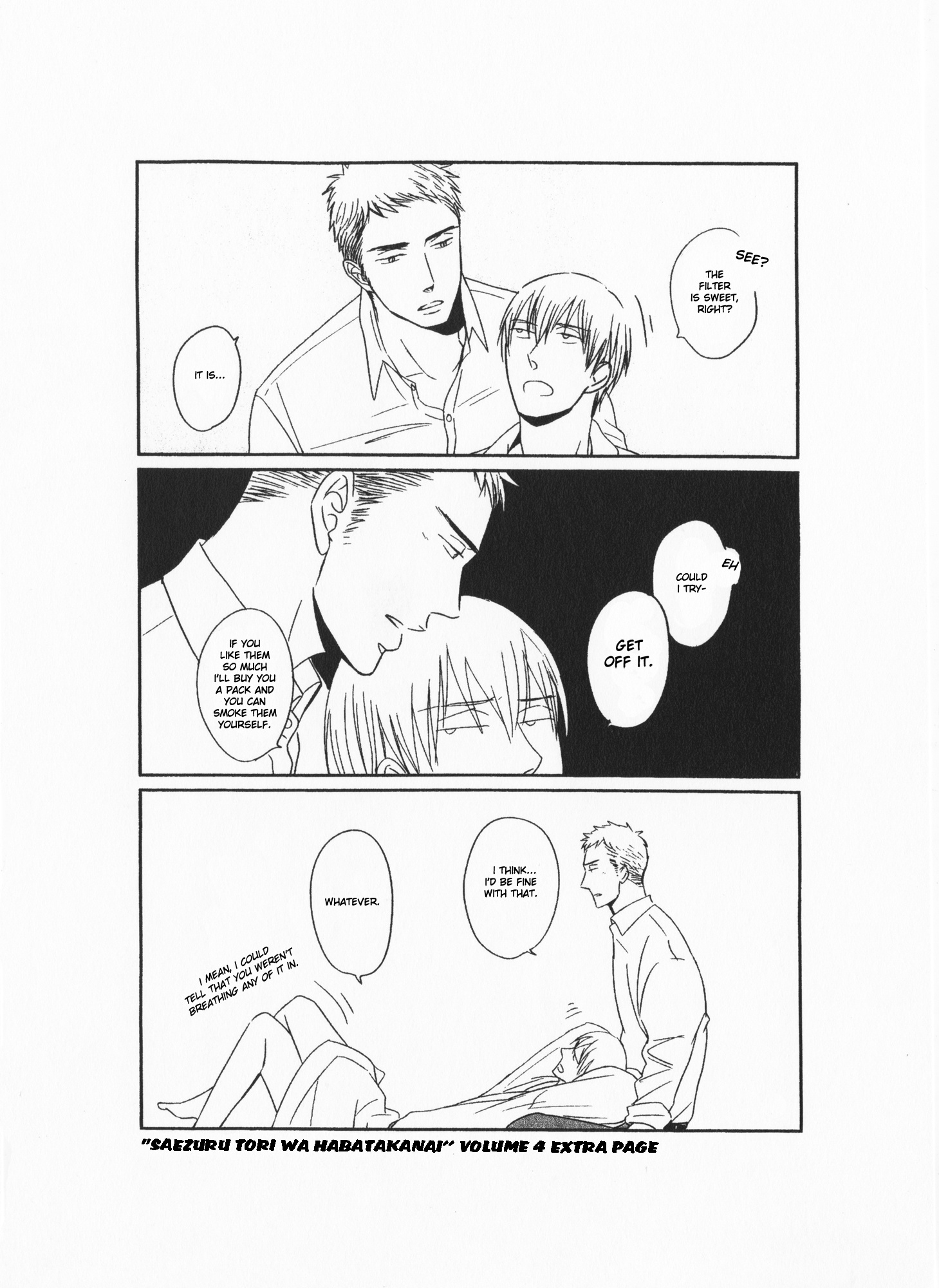 Saezuru Tori Wa Habatakanai - Vol.5 Chapter 28.5: Extras + Booklet "A Flame In The Distance"