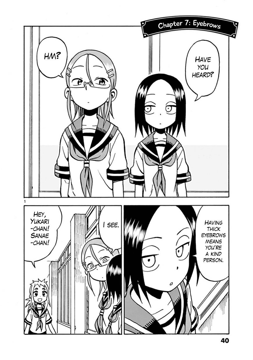 Ashita Wa Doyoubi - Chapter 7 : Eyebrows