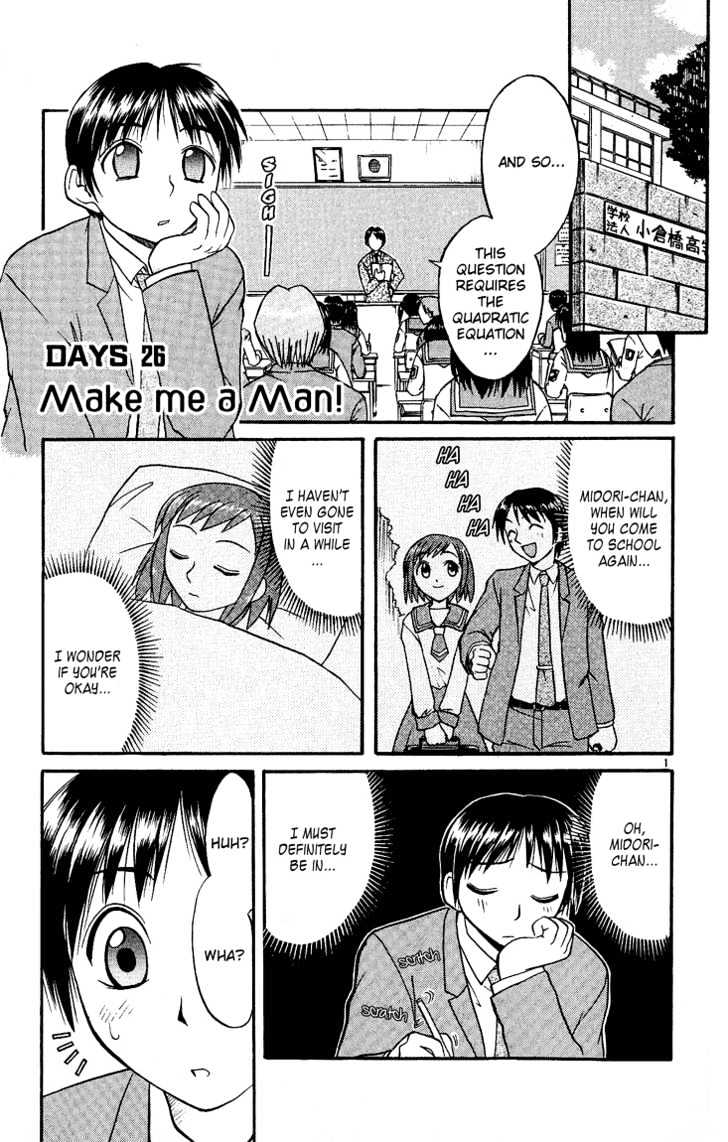 Midori No Hibi - Vol.3 Chapter 26 : Make Me A Man!