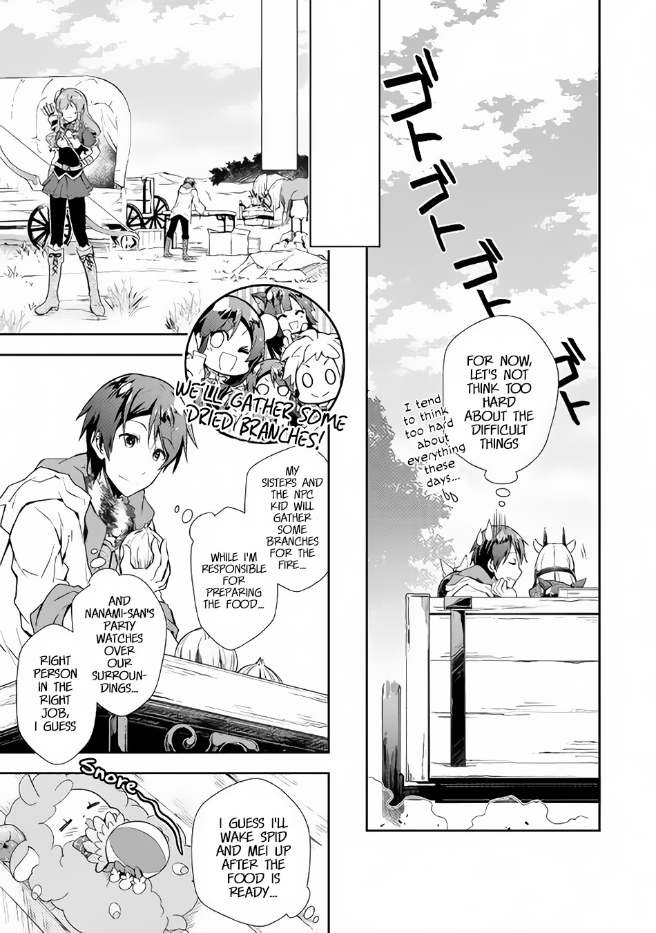 Nonbiri Vrmmoki - Chapter 28: Let's Go To The Next Town While Doing Bodyguard Job!