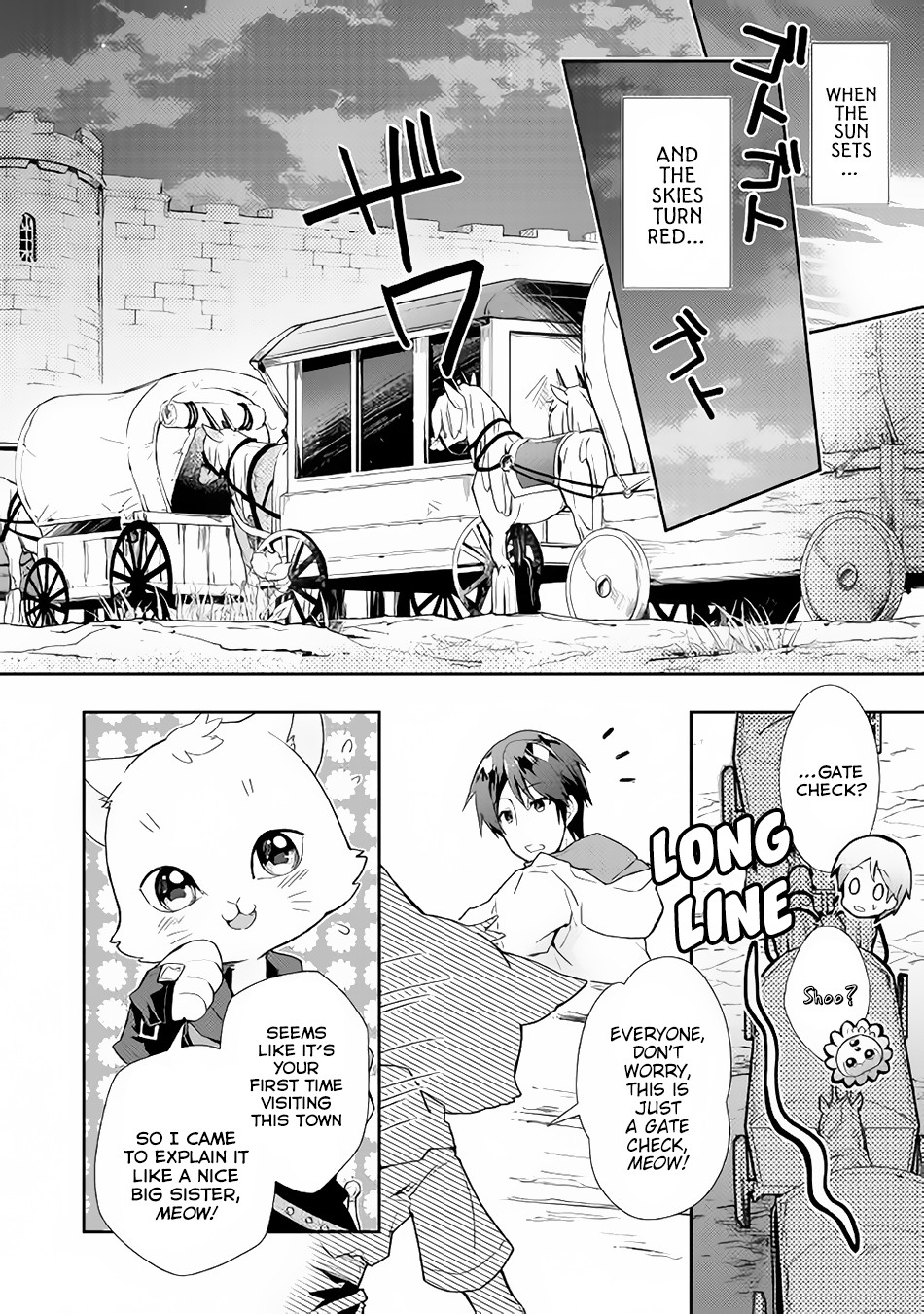 Nonbiri Vrmmoki - Chapter 28: Let's Go To The Next Town While Doing Bodyguard Job!