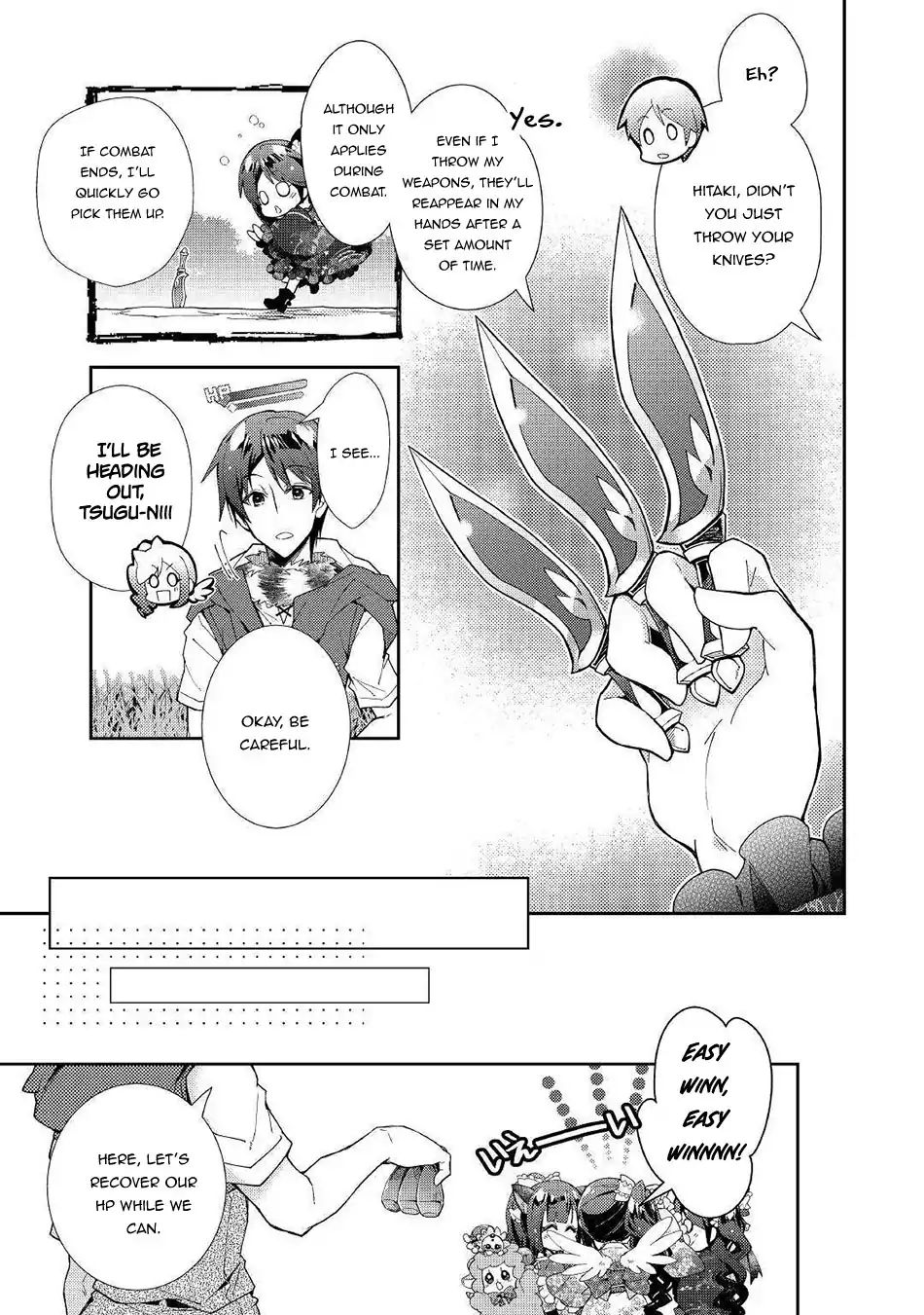 Nonbiri Vrmmoki - Chapter 35: Mei-Chan, Choosing A New Weapon