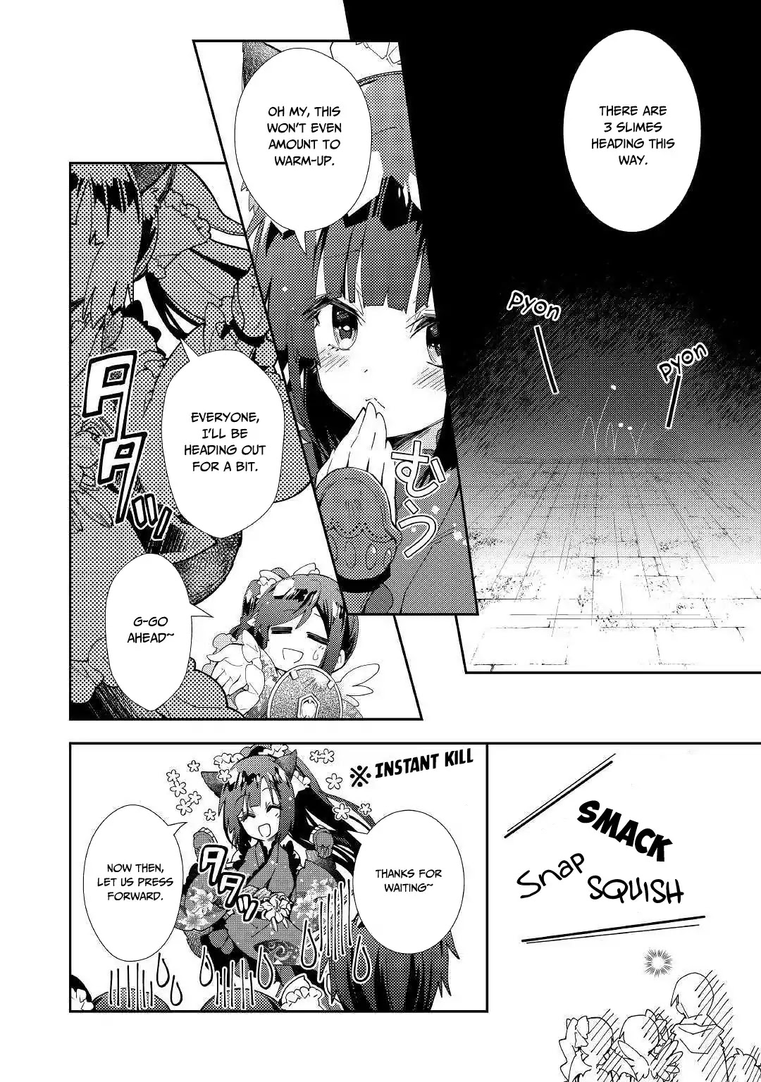 Nonbiri Vrmmoki - Chapter 40: Let's Work Hard In Our First Dungeon