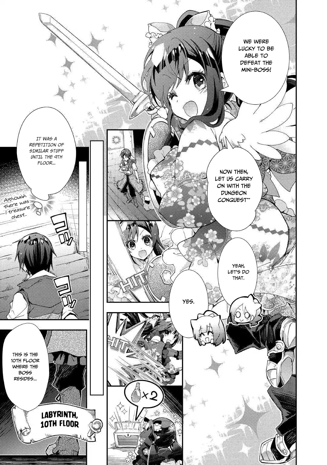 Nonbiri Vrmmoki - Chapter 40: Let's Work Hard In Our First Dungeon