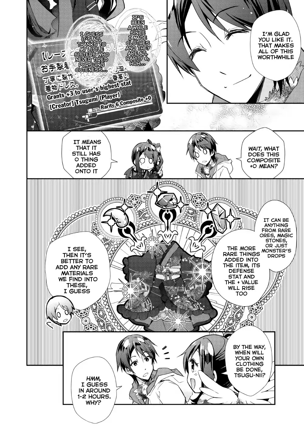 Nonbiri Vrmmoki - Chapter 29: Let’s Try Our New Outfits!