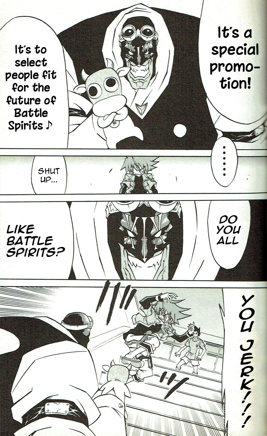 Battle Spirits: Shounen Toppa Bashin - Chapter 4 : High Speed Vs. Break Through From The Front