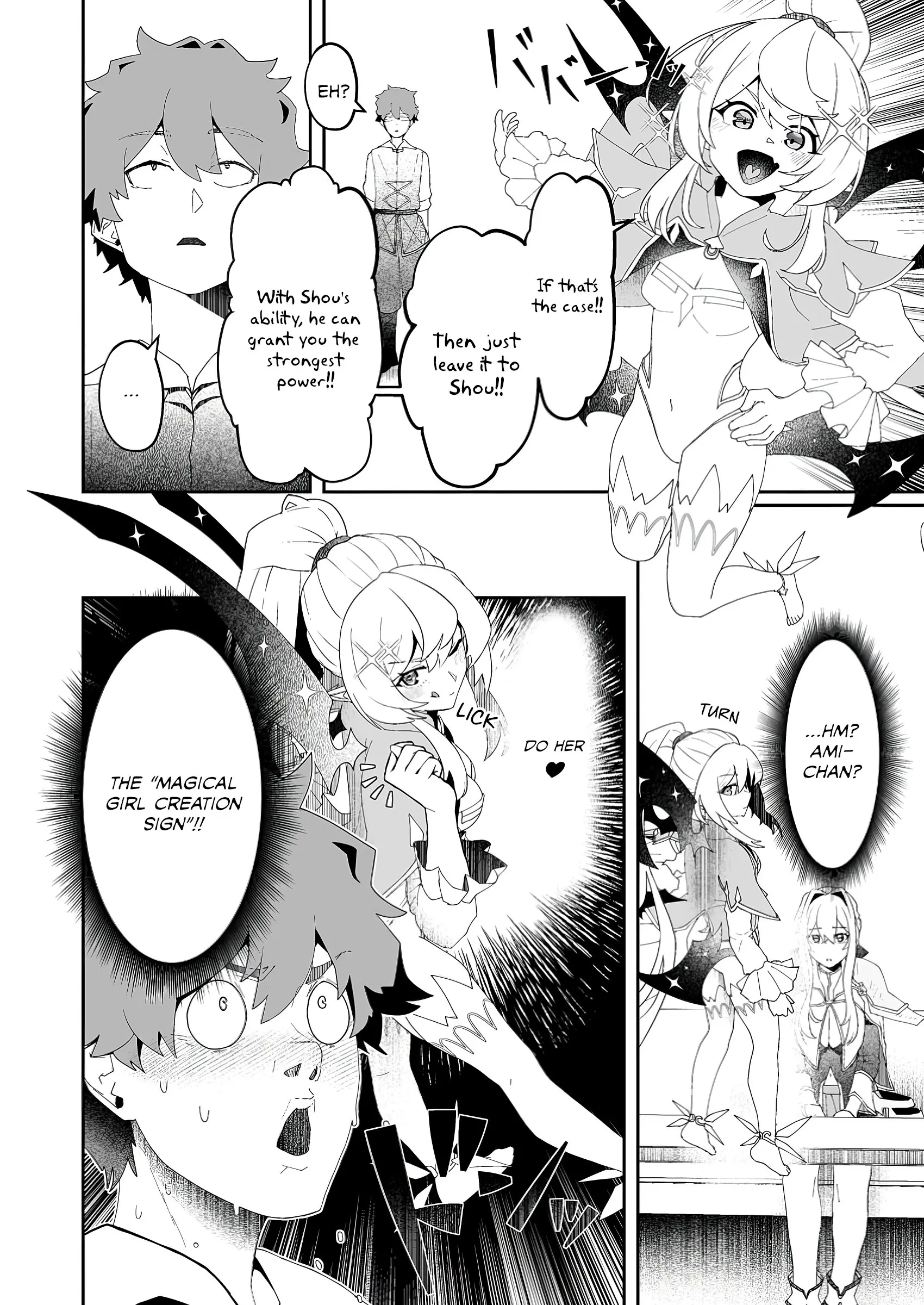 Makutsu No Ou ~Yomei Ikkagetsu No Doutei, Mahou Shoujo Harem O Kizuite Ou E Kunrinsu~ - Vol.1 Chapter 3: Cherry Boy Meets Girl