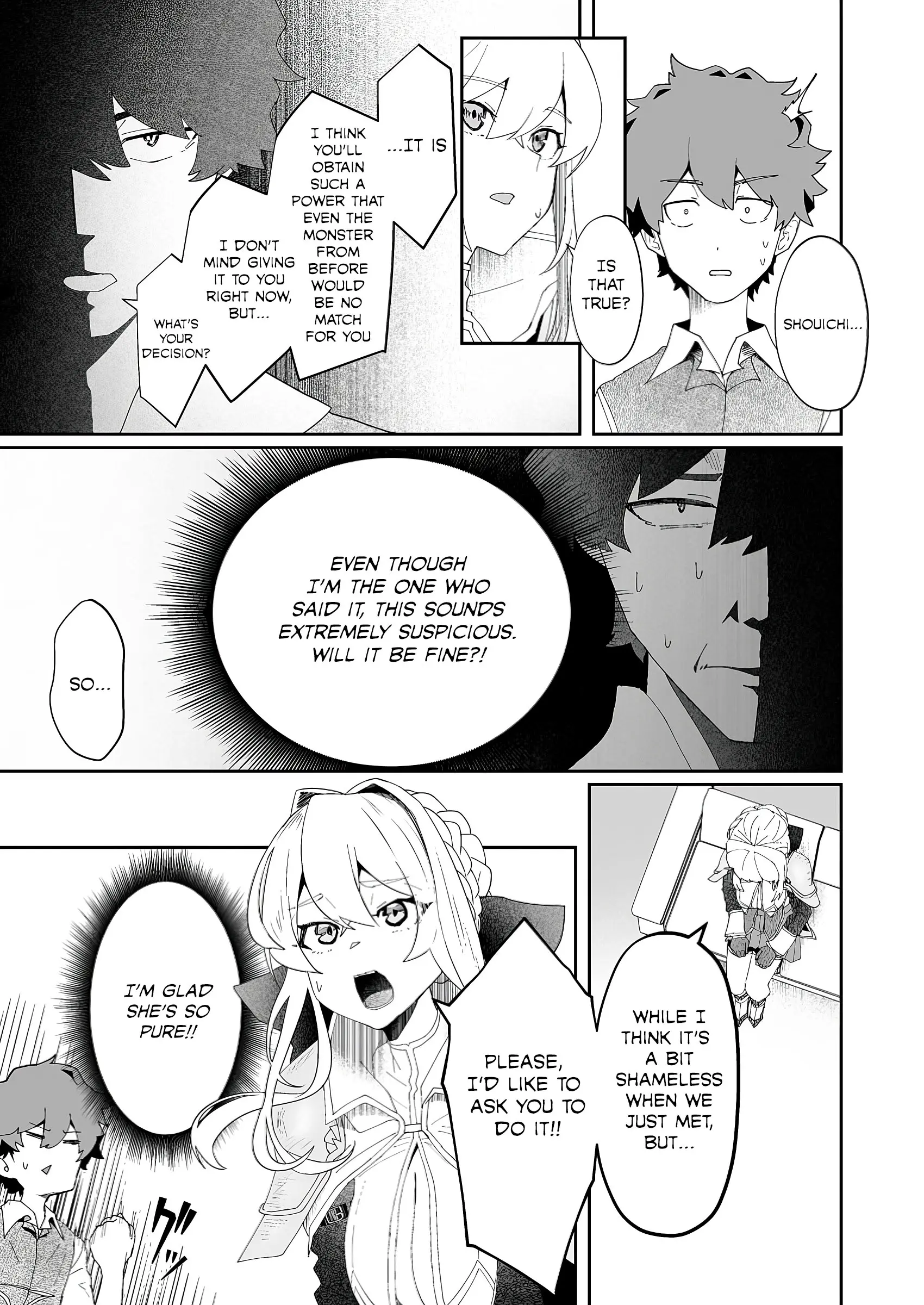 Makutsu No Ou ~Yomei Ikkagetsu No Doutei, Mahou Shoujo Harem O Kizuite Ou E Kunrinsu~ - Vol.1 Chapter 3: Cherry Boy Meets Girl