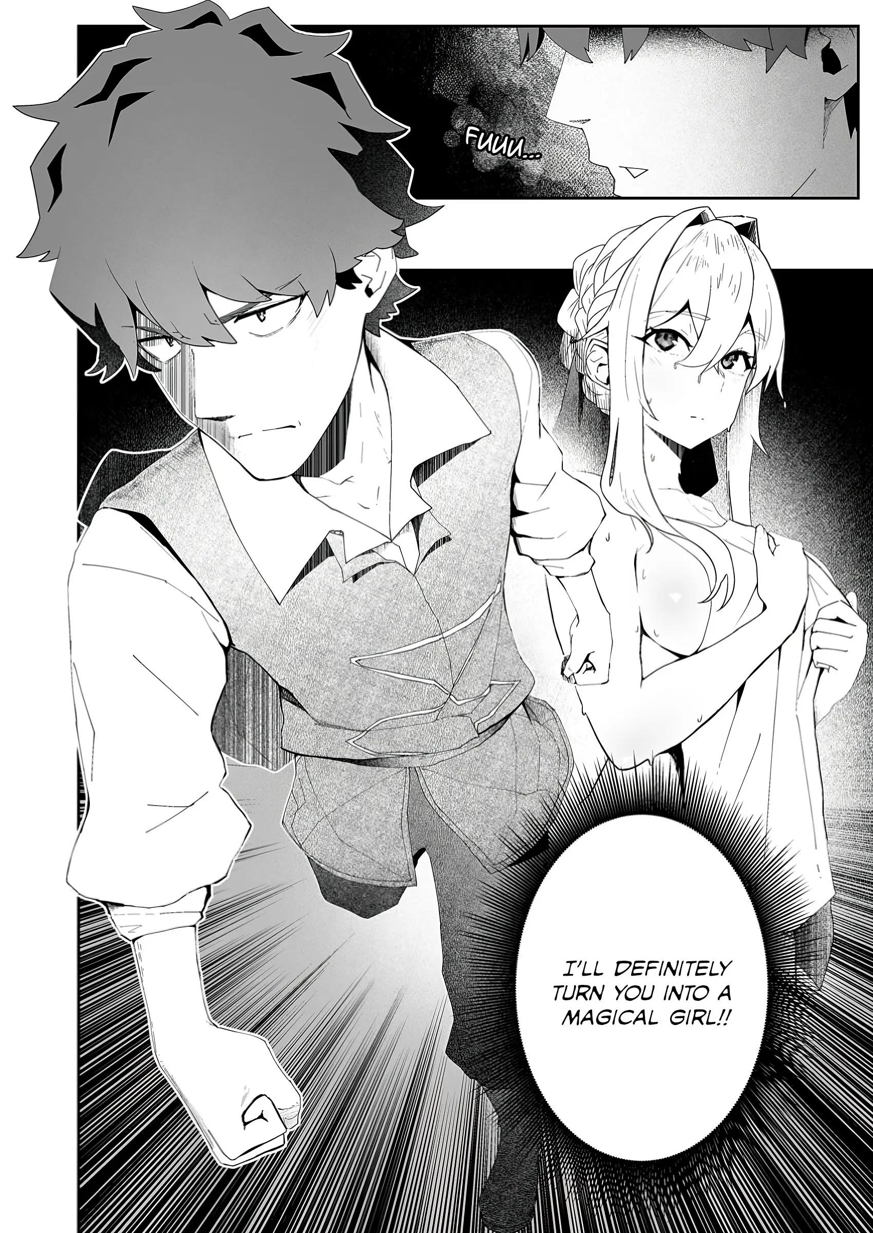 Makutsu No Ou ~Yomei Ikkagetsu No Doutei, Mahou Shoujo Harem O Kizuite Ou E Kunrinsu~ - Vol.1 Chapter 3: Cherry Boy Meets Girl