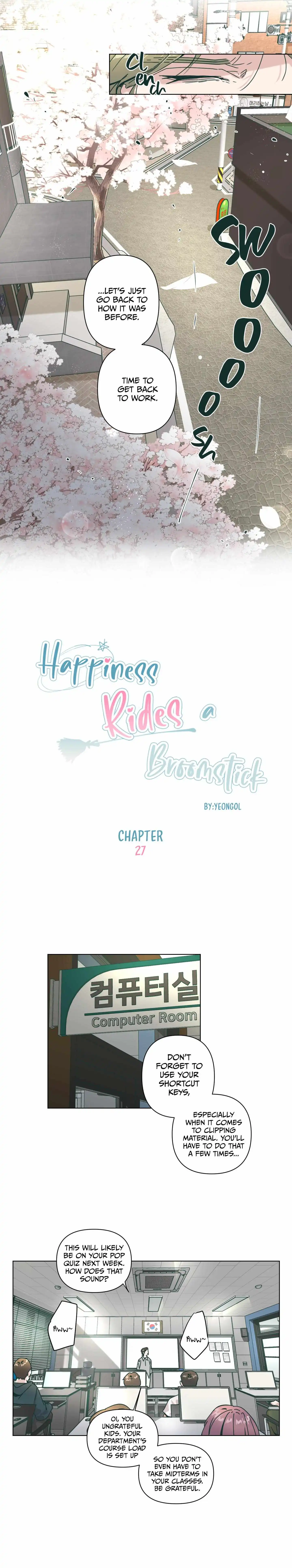 Happiness Rides A Broomstick - Chapter 27