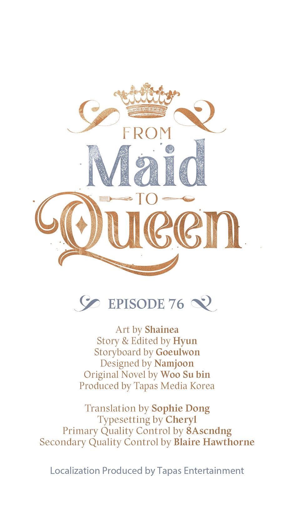 From Maid To Queen - Chapter 76