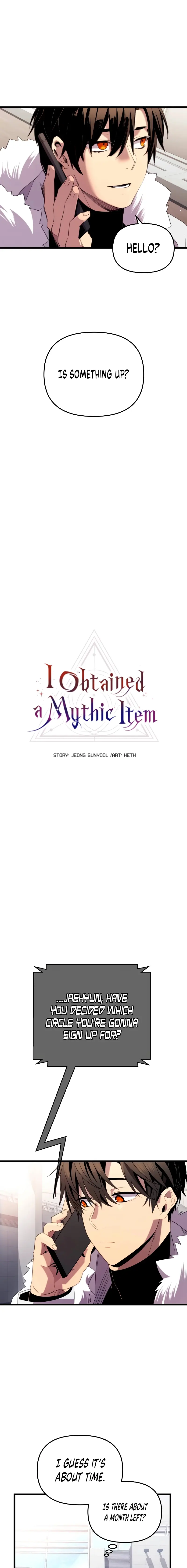 I Obtained A Mythic Item - Chapter 96