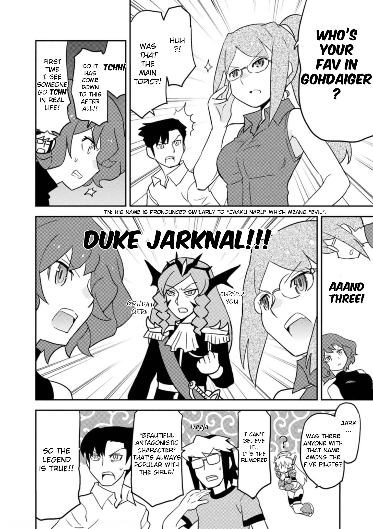 Choukadou Girls - Vol.6 Chapter 50: Joyful Old Anime Nerd