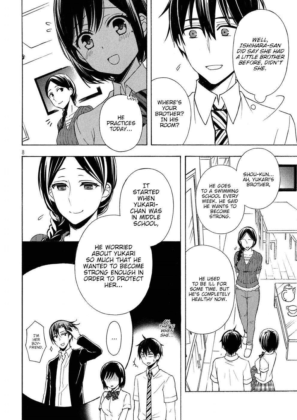 Watari-Kun No Xx Ga Houkai Sunzen - Chapter 34