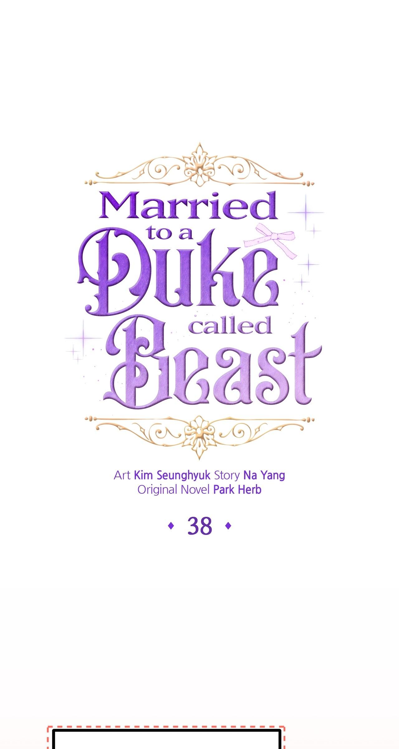 I Got Married To A Beast Duke - Chapter 38