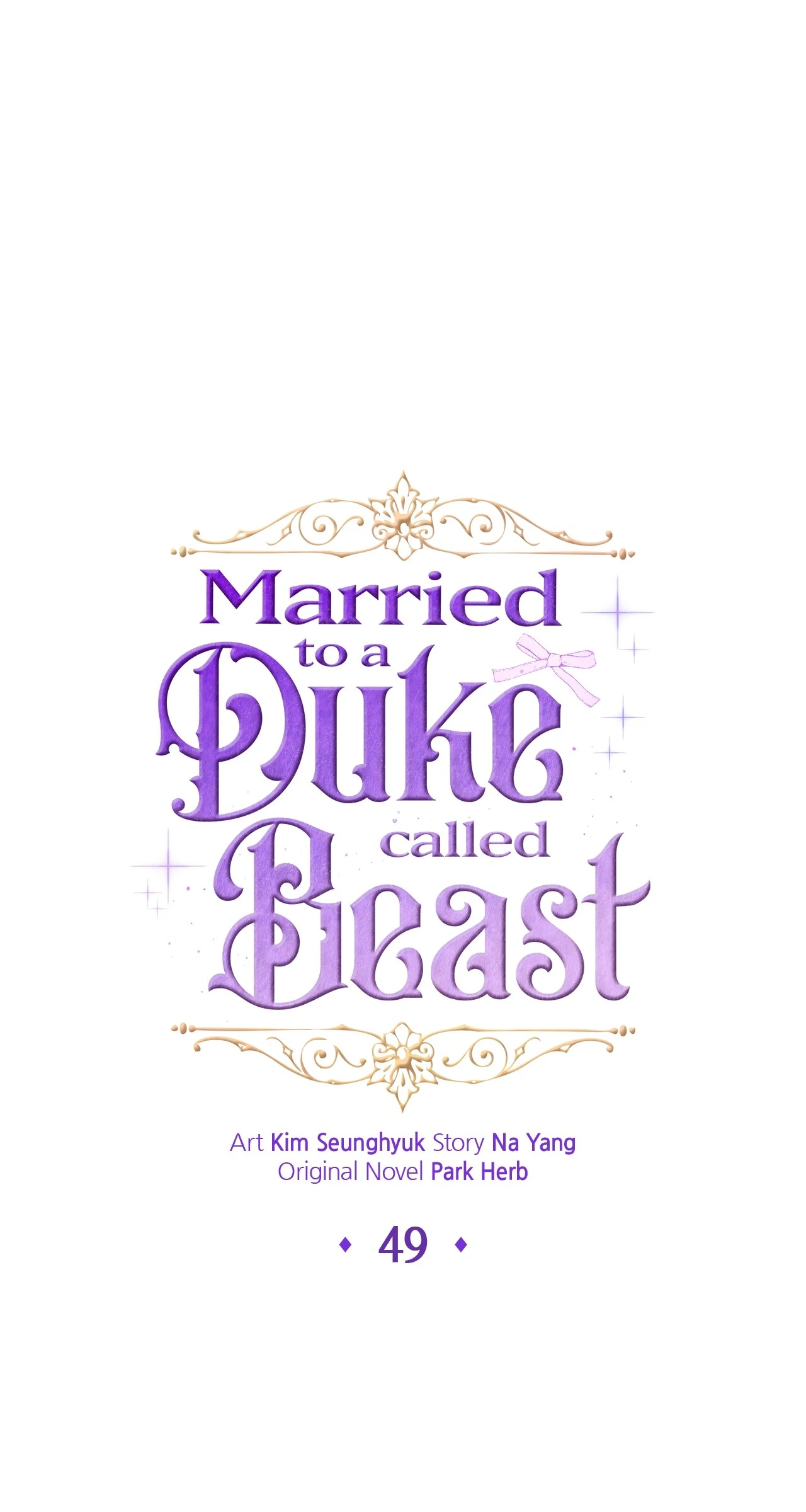 I Got Married To A Beast Duke - Chapter 49