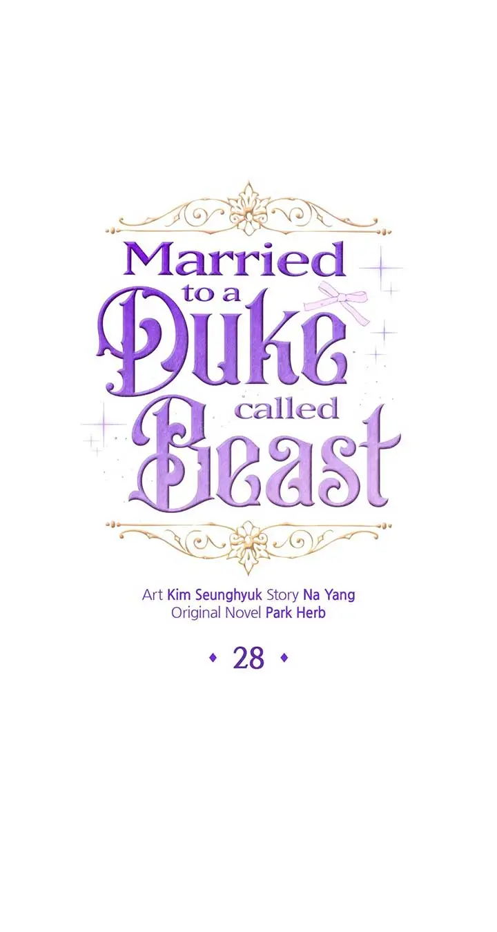 I Got Married To A Beast Duke - Chapter 28