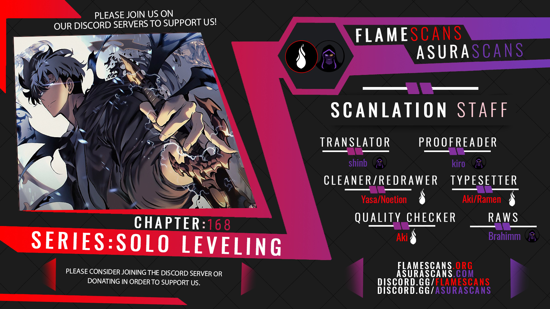 Solo Leveling - Chapter 168.5