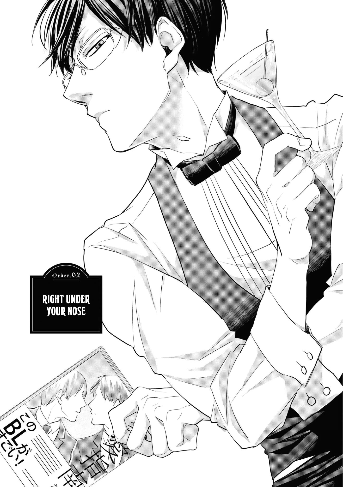 Fudanshi Bartender No Tashinami - Vol.1 Chapter 2: Right Under Your Nose