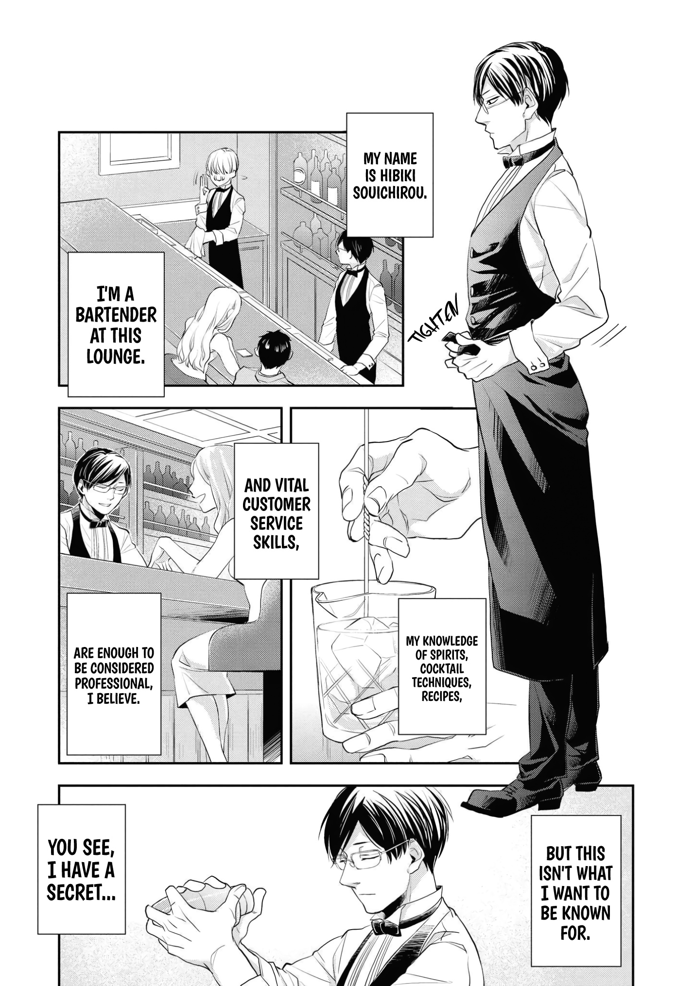 Fudanshi Bartender No Tashinami - Vol.1 Chapter 1: The Bartender's Secret