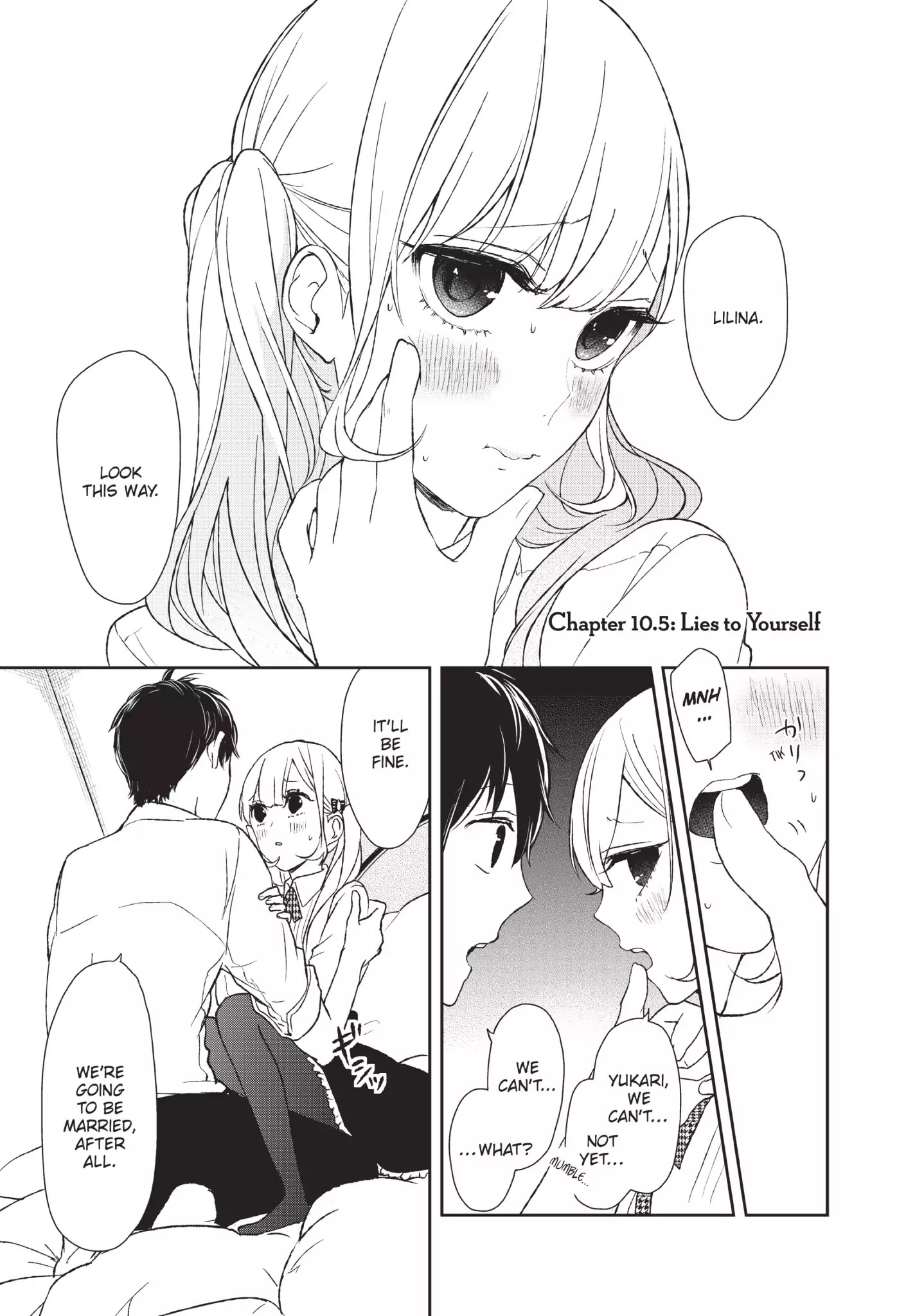 Koi To Uso - Chapter 10.5: Lies To Yourself