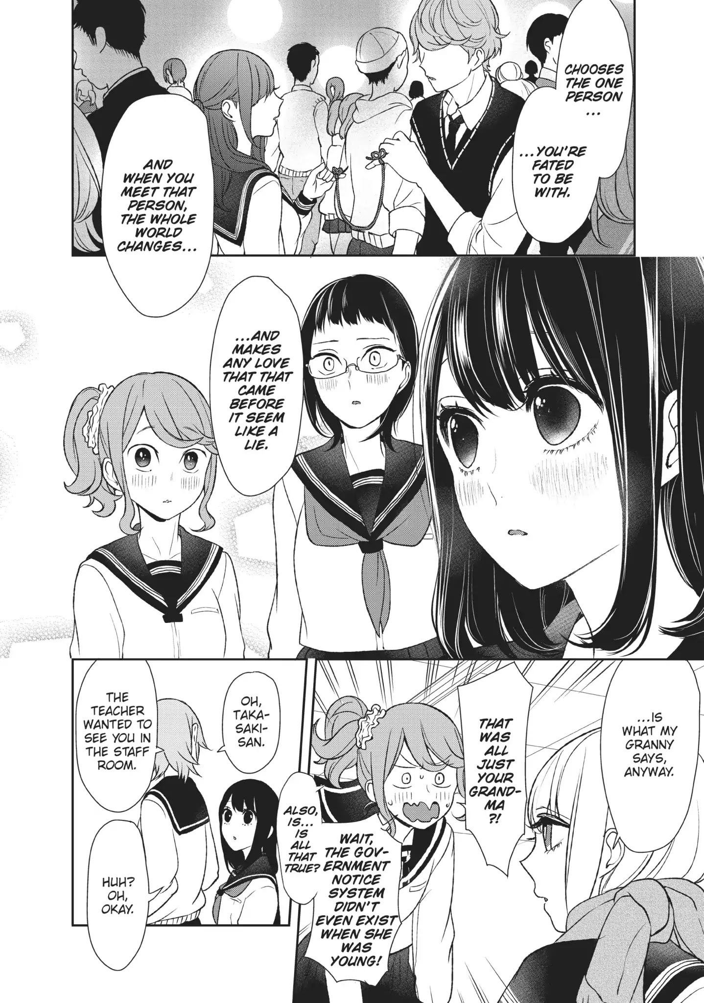 Koi To Uso - Vol.4	Bonus Chapter:	Misaki Takasaki, Age 14