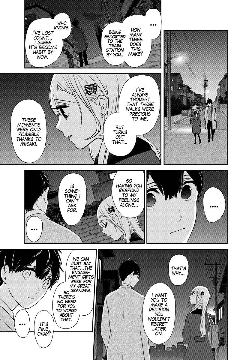 Koi To Uso - Chapter 281.1: Misaki Route #1