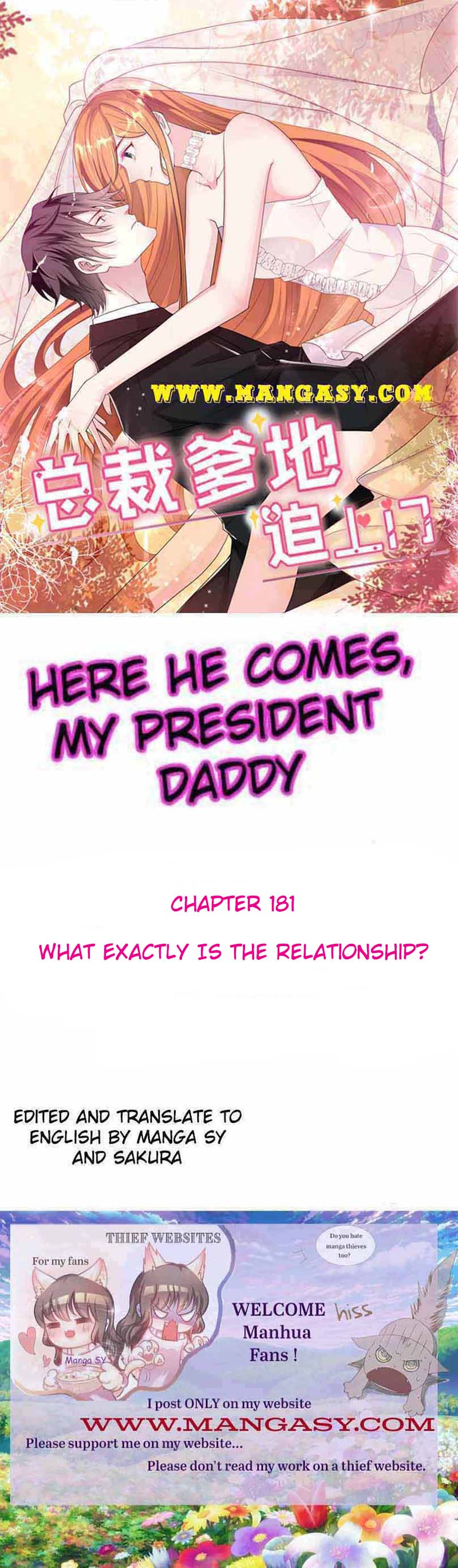 President Daddy Is Chasing You - Chapter 181