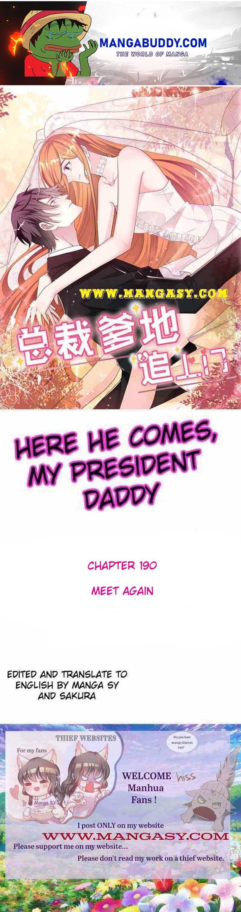 President Daddy Is Chasing You - Chapter 190