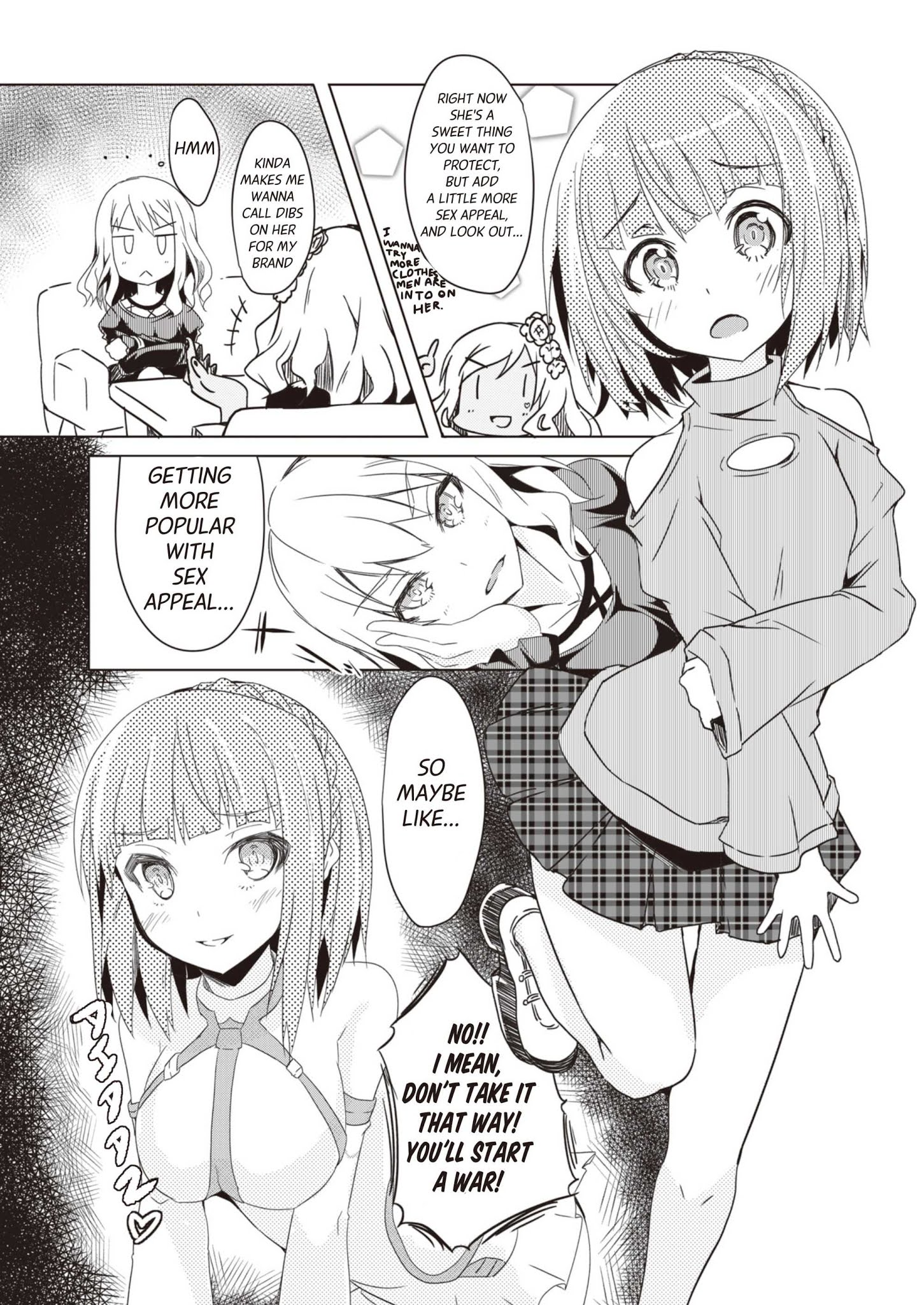 Alice Gear Magazine Manga - Chapter 2.1: Bored Out Of Their Minds Actresses (24) Pass Time