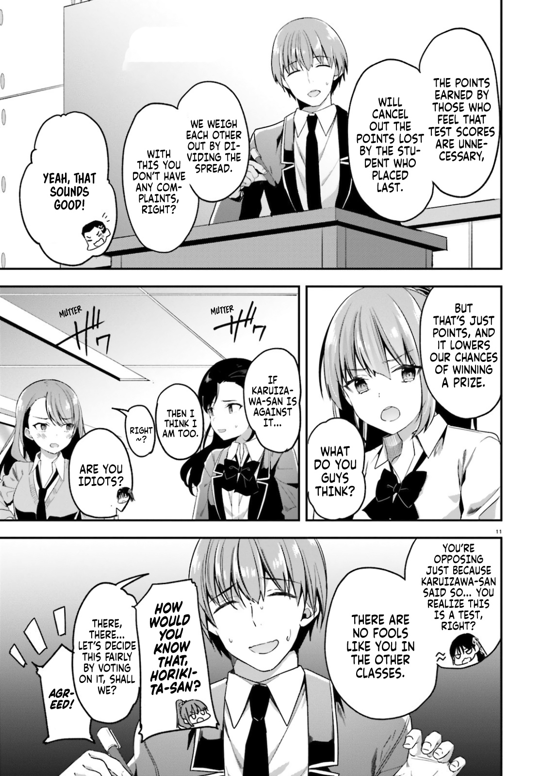 Youkoso Jitsuryoku Shijou Shugi No Kyoushitsu E - Vol.11 Chapter 58: Room 58