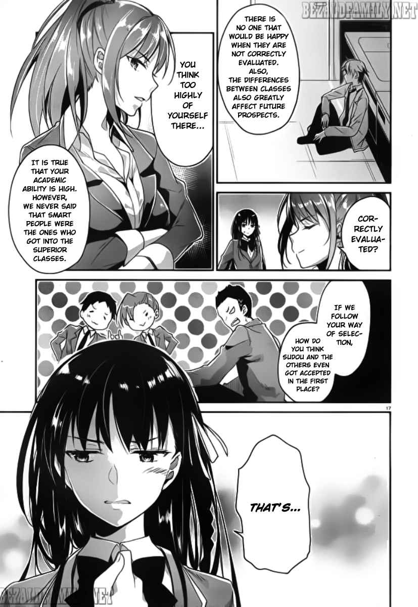 Youkoso Jitsuryoku Shijou Shugi No Kyoushitsu E - Chapter 5