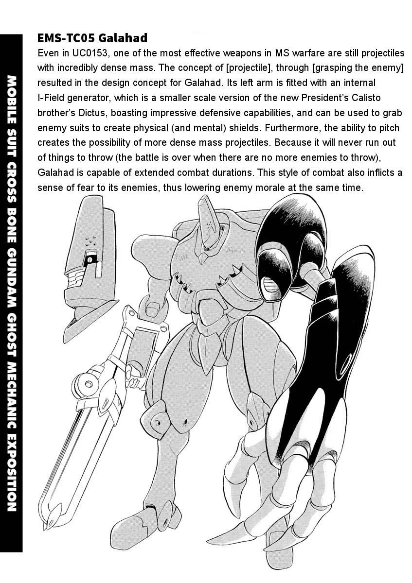 Kidou Senshi Crossbone Gundam Ghost - Vol.2 Chapter 9.5: Volume 2 Mechanical Exposition