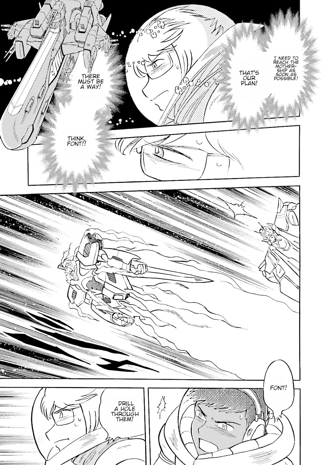 Kidou Senshi Crossbone Gundam Ghost - Chapter 41: Roar Of Silver