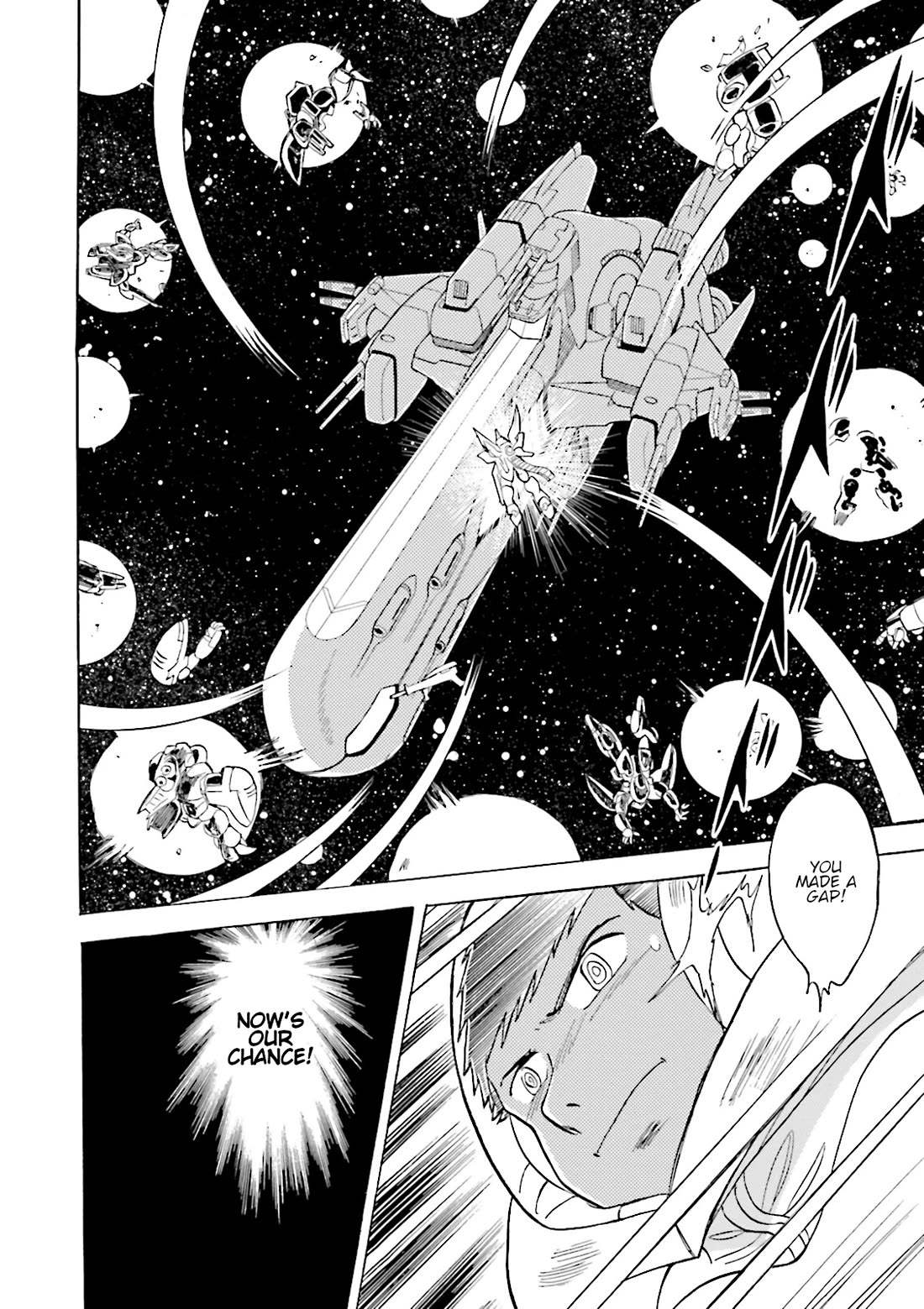 Kidou Senshi Crossbone Gundam Ghost - Chapter 41: Roar Of Silver