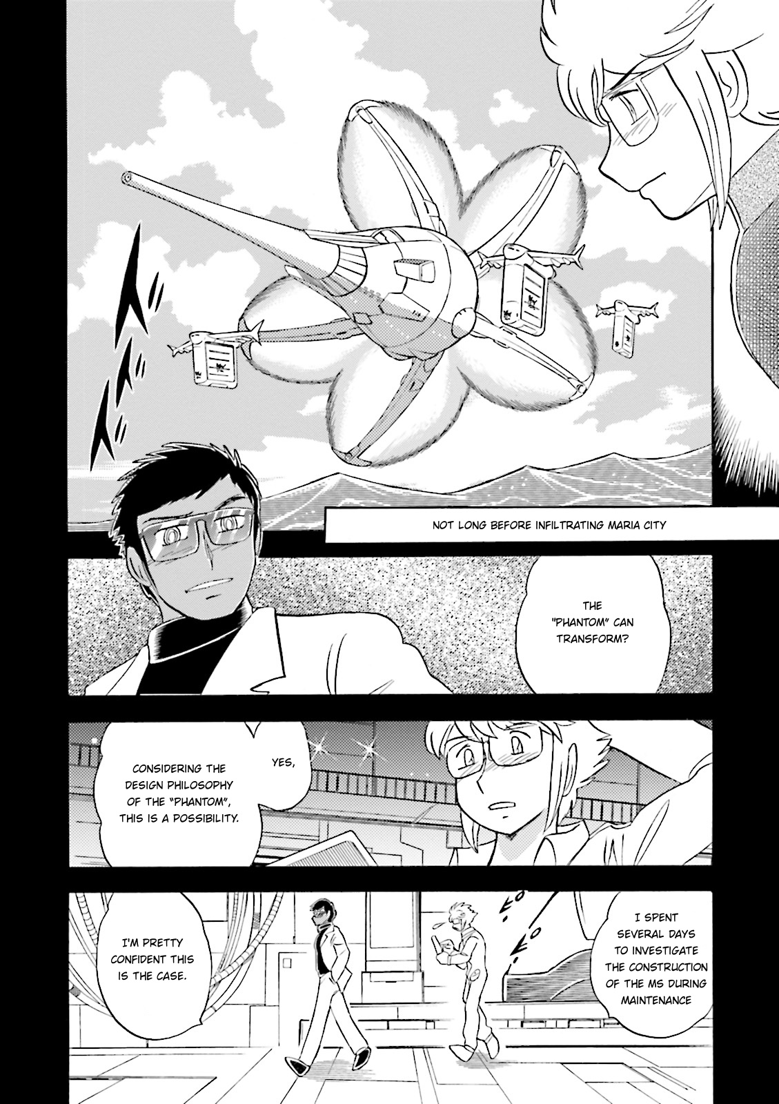 Kidou Senshi Crossbone Gundam Ghost - Vol.8 Chapter 34: Mirage Ouiseau