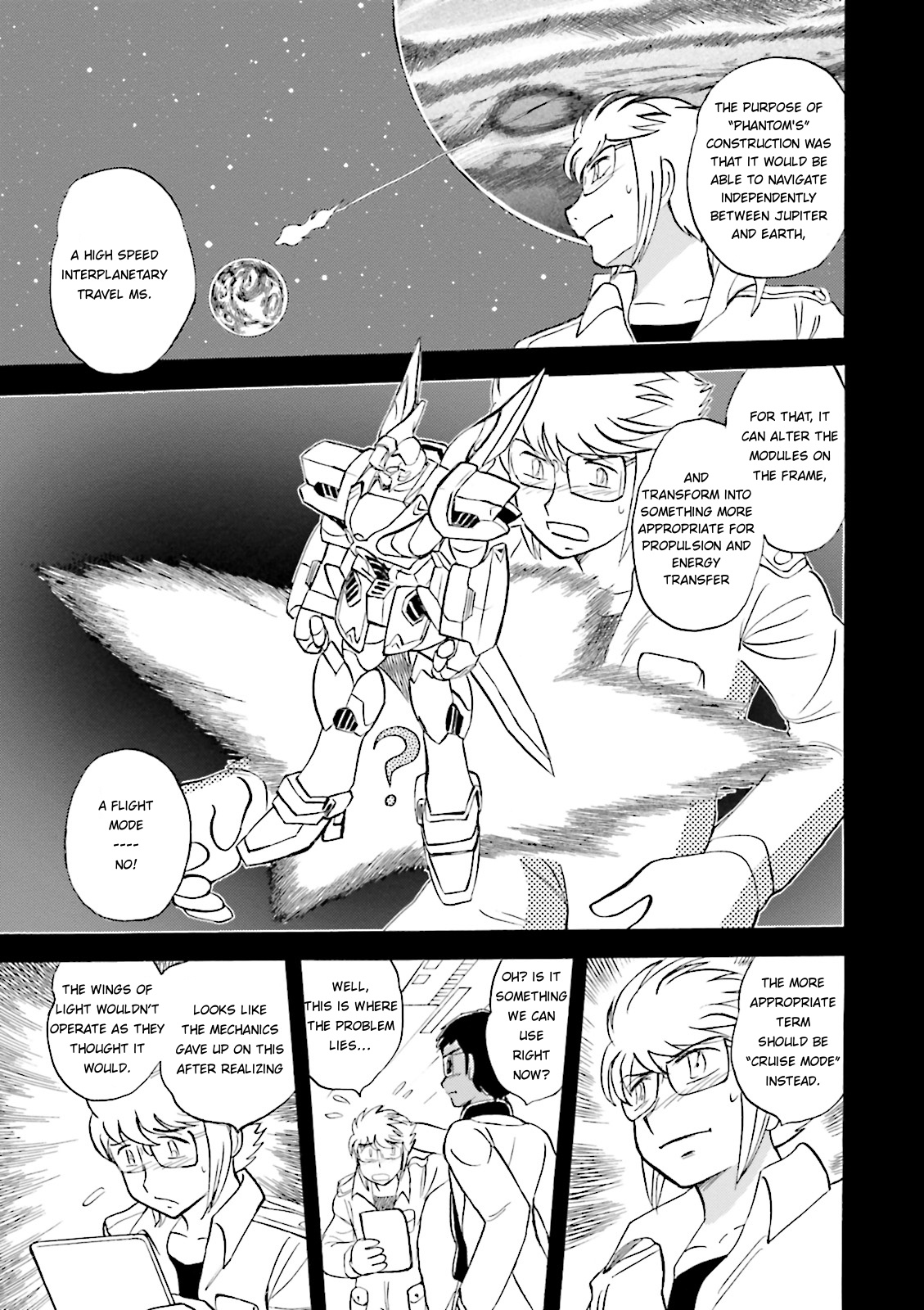 Kidou Senshi Crossbone Gundam Ghost - Vol.8 Chapter 34: Mirage Ouiseau