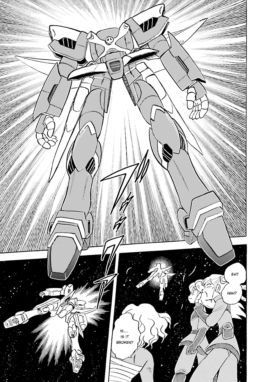 Kidou Senshi Crossbone Gundam Ghost - Vol.8 Chapter 34: Mirage Ouiseau