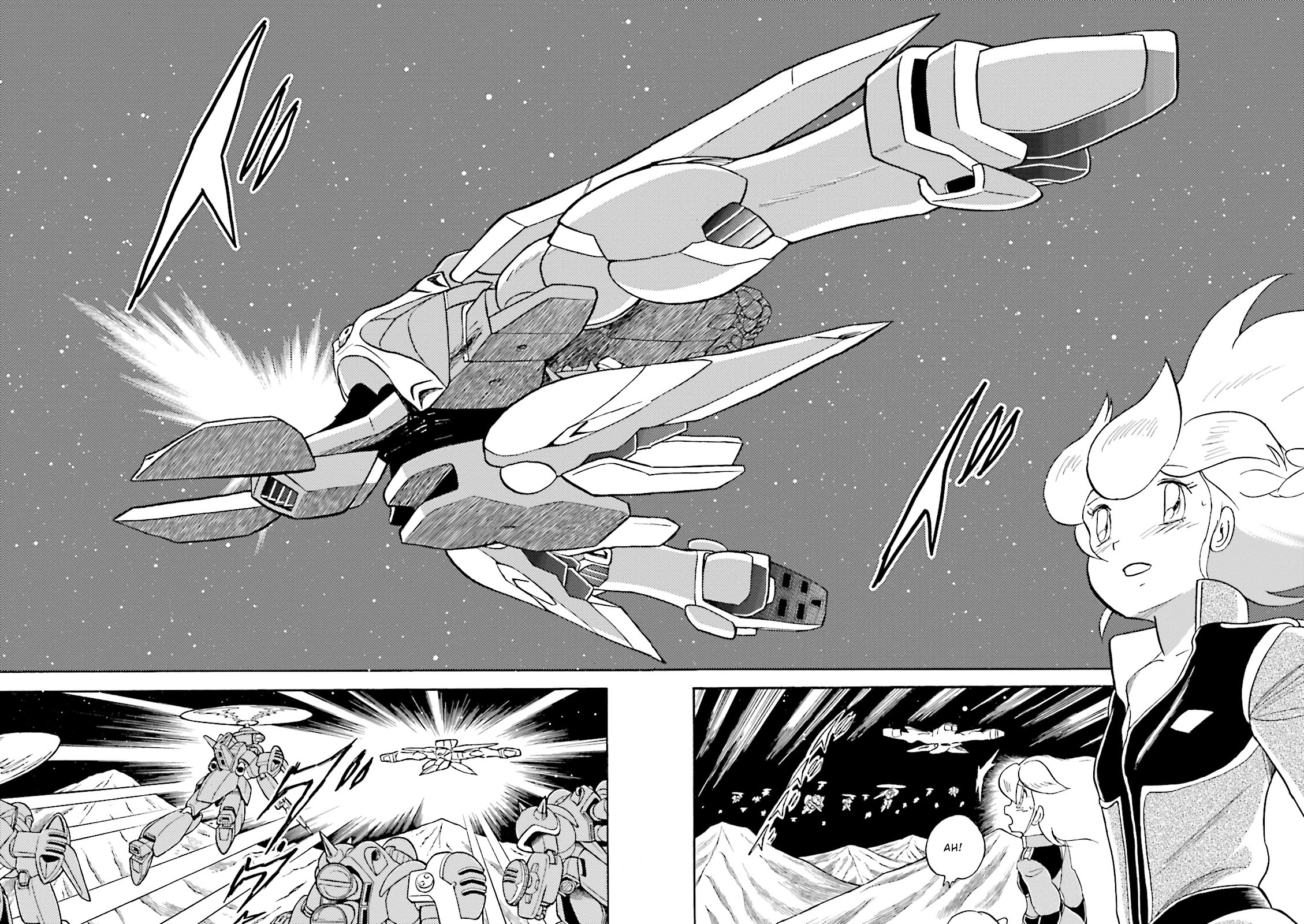 Kidou Senshi Crossbone Gundam Ghost - Vol.8 Chapter 34: Mirage Ouiseau