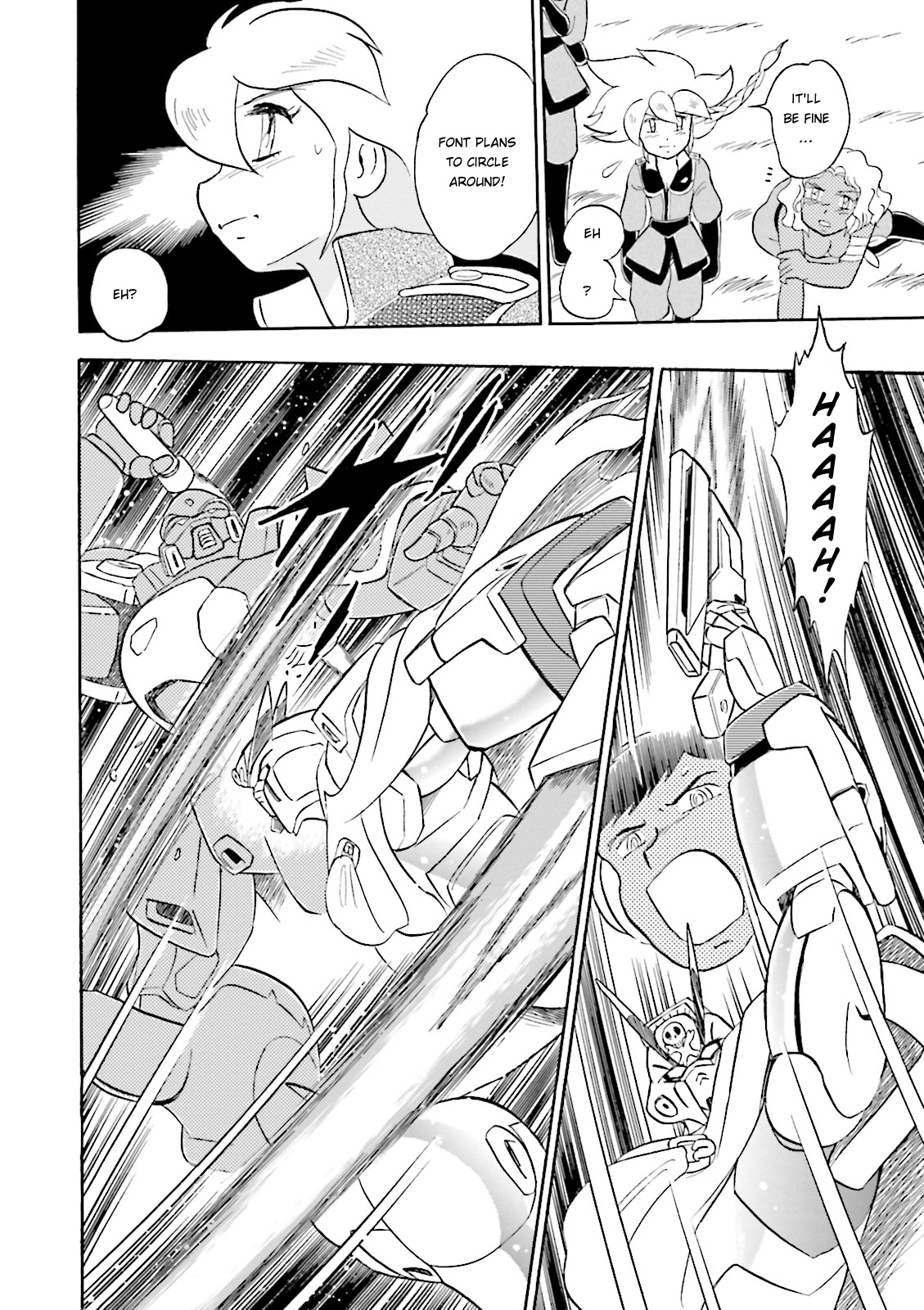 Kidou Senshi Crossbone Gundam Ghost - Vol.8 Chapter 34: Mirage Ouiseau