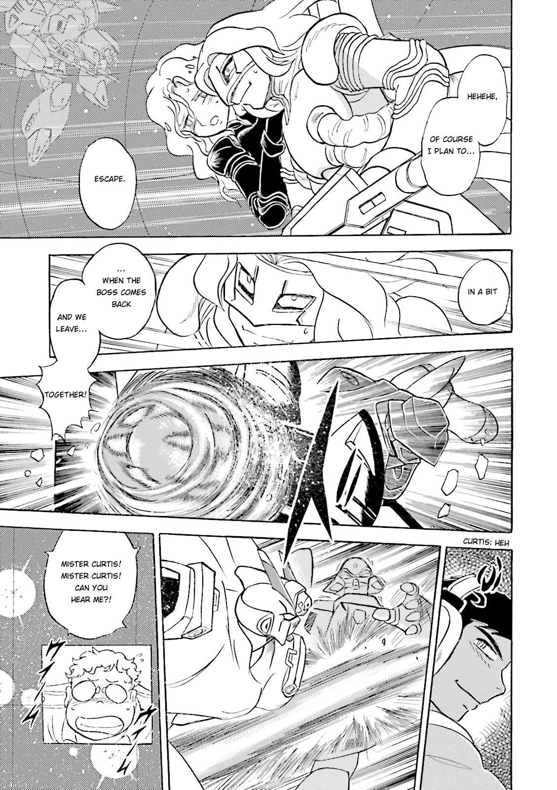 Kidou Senshi Crossbone Gundam Ghost - Vol.8 Chapter 34: Mirage Ouiseau