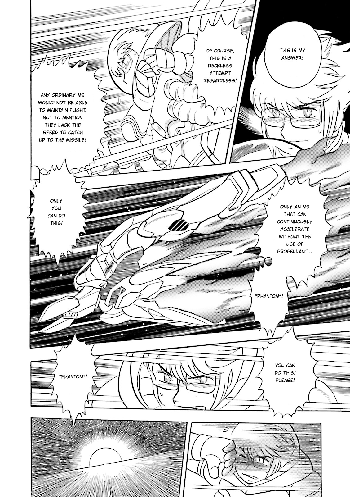 Kidou Senshi Crossbone Gundam Ghost - Vol.8 Chapter 34: Mirage Ouiseau