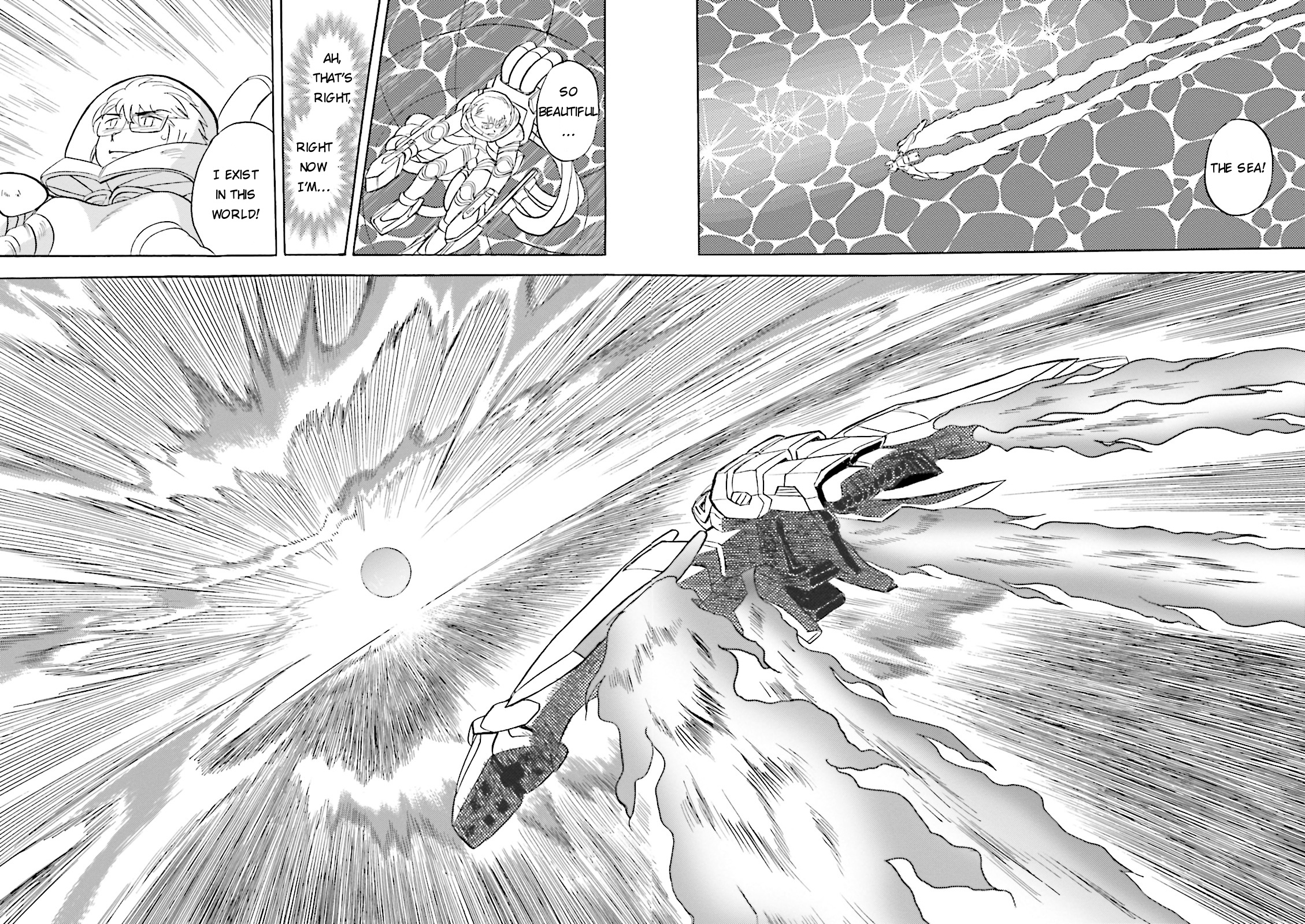 Kidou Senshi Crossbone Gundam Ghost - Vol.8 Chapter 34: Mirage Ouiseau